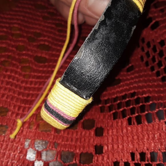 Unique handmade leather bracelet - Picture 4 of 4